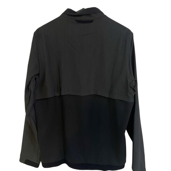 Nike Dri fit long sleeve full zip vented medium pockets black - Picture 5 of 7